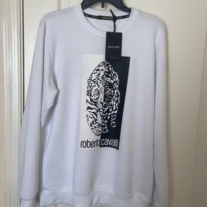 Roberto Cavalli Panther Cotton sweatshirt